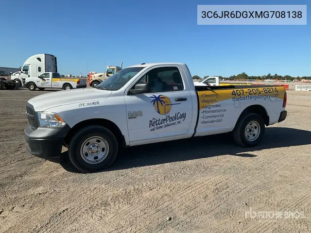 3C6JR6DGXMG708138 2021 Ram 1500 2021 Ram 1500 4X2 Pickup
