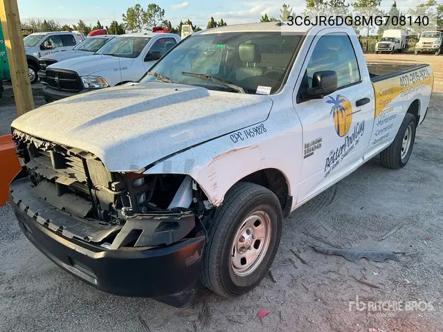 3C6JR6DG8MG708140 2021 Ram 1500 2021 Ram 1500 4X2 Pickup