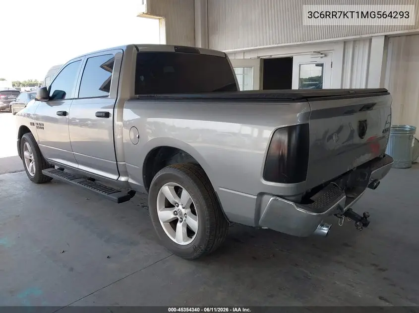 2021 Ram 1500 Classic Tradesman 4X4 5'7 Box VIN: 3C6RR7KT1MG564293 Lot: 45354340