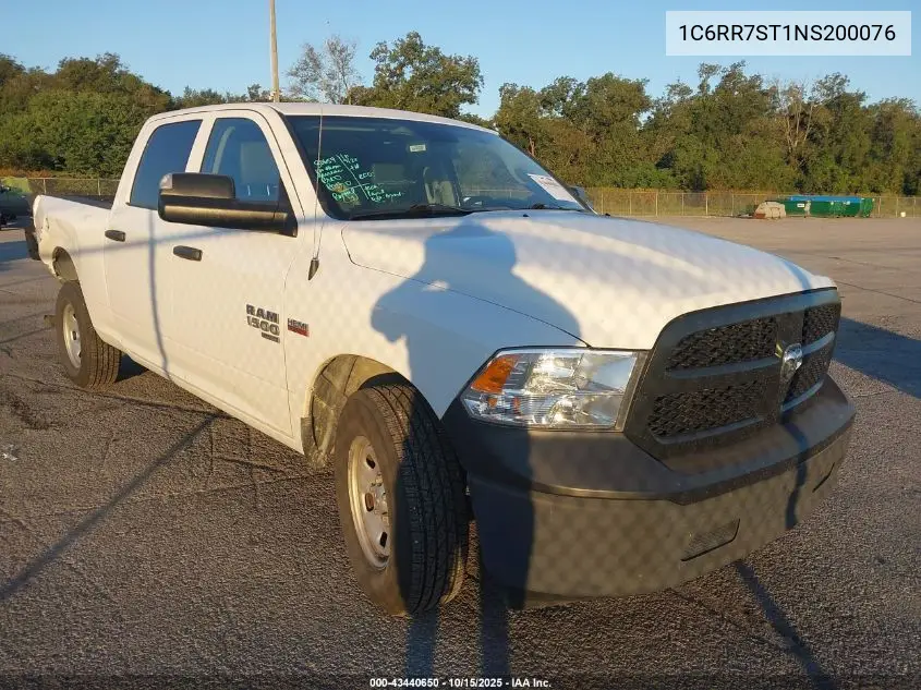 1C6RR7ST1NS200076 2022 Ram 1500 Classic Tradesman 4X4 6'4 Box