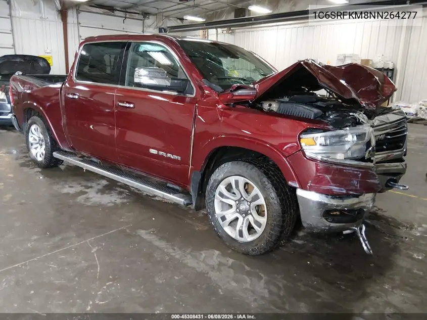 2022 Ram 1500 Limited Longhorn 4X4 5'7 Box VIN: 1C6SRFKM8NN264277 Lot: 45308431