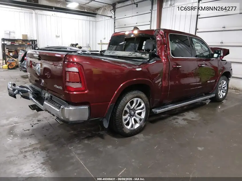 2022 Ram 1500 Limited Longhorn 4X4 5'7 Box VIN: 1C6SRFKM8NN264277 Lot: 45308431