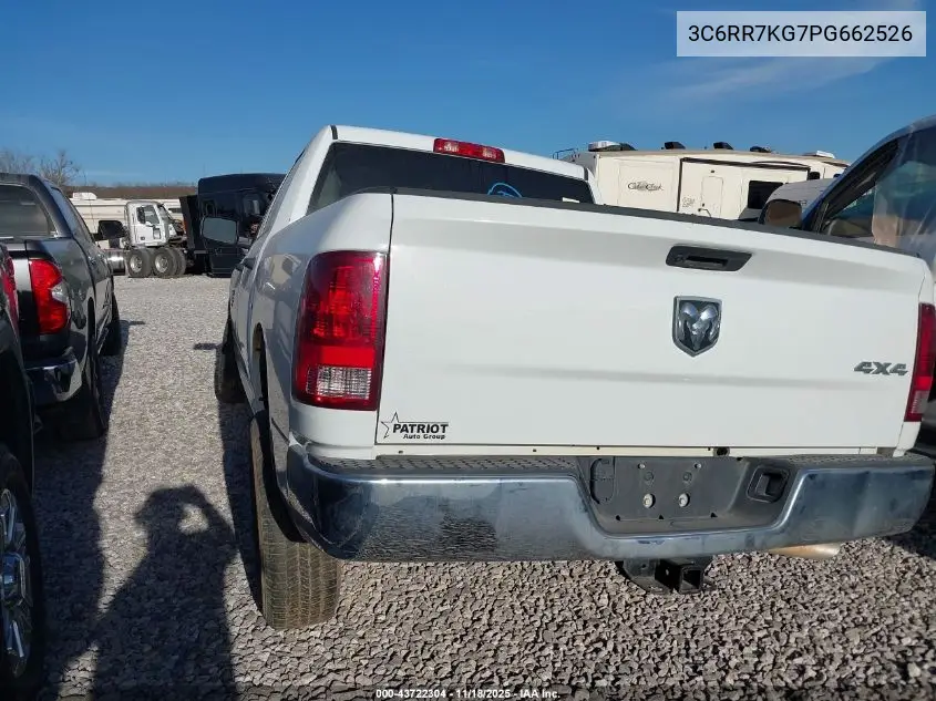 3C6RR7KG7PG662526 2023 Ram 1500 Classic Tradesman 4X4 5'7 Box