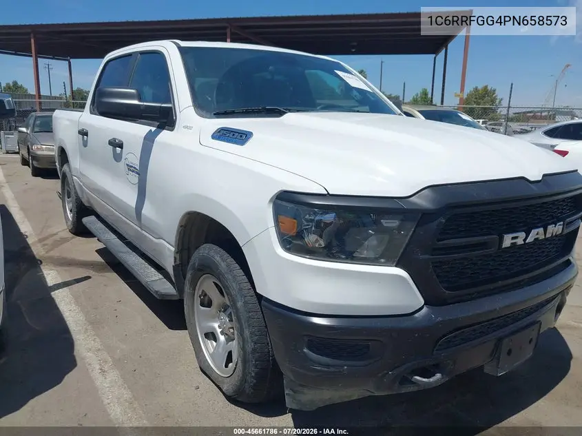 2023 Ram 1500 Tradesman 4X4 5'7 Box VIN: 1C6RRFGG4PN658573 Lot: 45661786