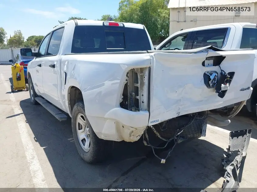 2023 Ram 1500 Tradesman 4X4 5'7 Box VIN: 1C6RRFGG4PN658573 Lot: 45661786