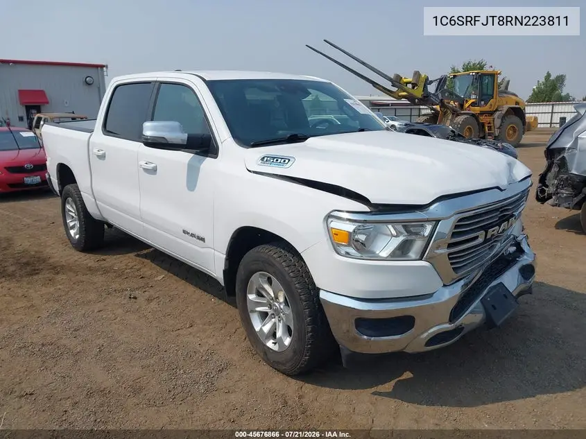 2024 Ram 1500 Laramie 4X4 5'7 Box VIN: 1C6SRFJT8RN223811 Lot: 45676866