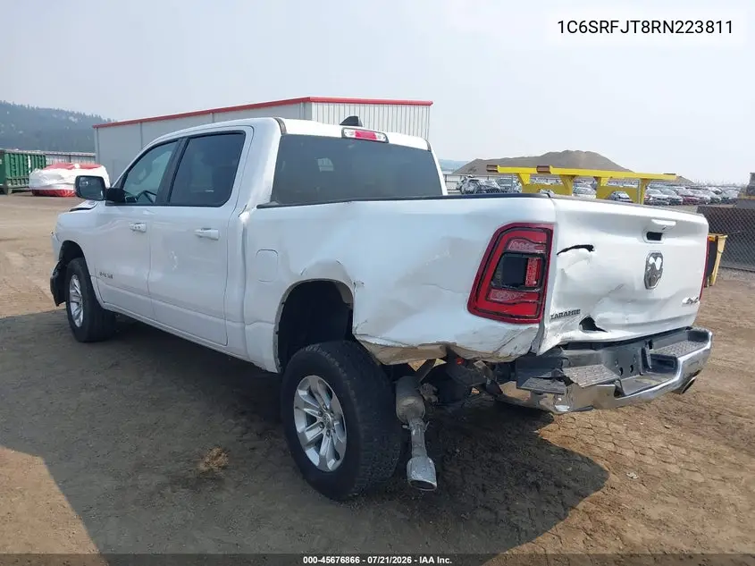 2024 Ram 1500 Laramie 4X4 5'7 Box VIN: 1C6SRFJT8RN223811 Lot: 45676866