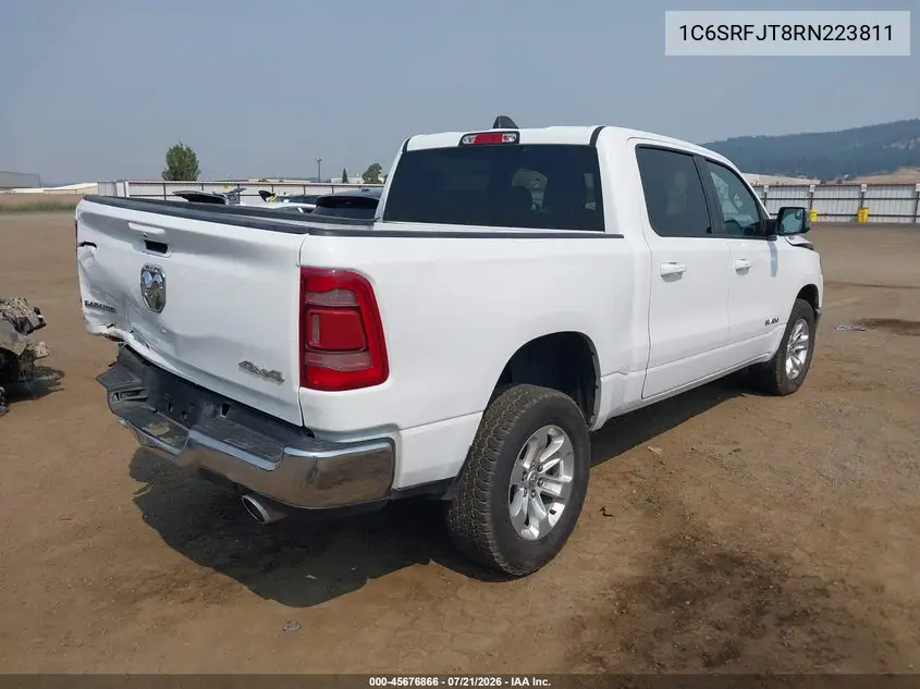 2024 Ram 1500 Laramie 4X4 5'7 Box VIN: 1C6SRFJT8RN223811 Lot: 45676866
