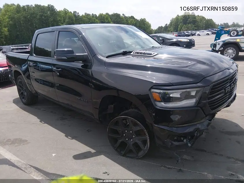 2024 Ram 1500 Laramie 4X4 5'7 Box VIN: 1C6SRFJTXRN150859 Lot: 45688162