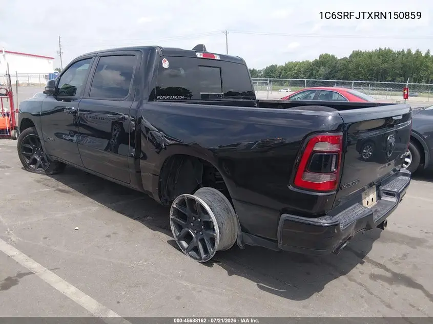 2024 Ram 1500 Laramie 4X4 5'7 Box VIN: 1C6SRFJTXRN150859 Lot: 45688162
