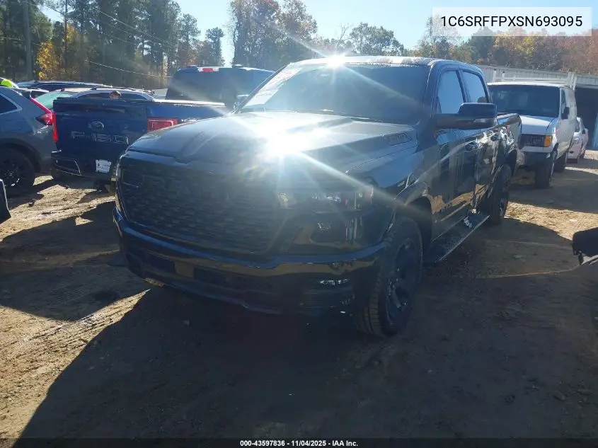 1C6SRFFPXSN693095 2025 Ram 1500 Big Horn 4X4 5'7 Box