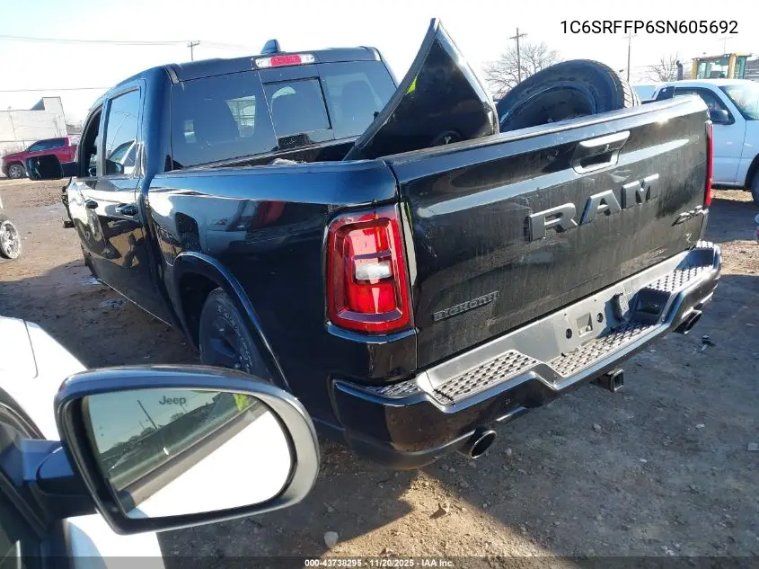 1C6SRFFP6SN605692 2025 Ram 1500 Big Horn 4X4 5'7 Box