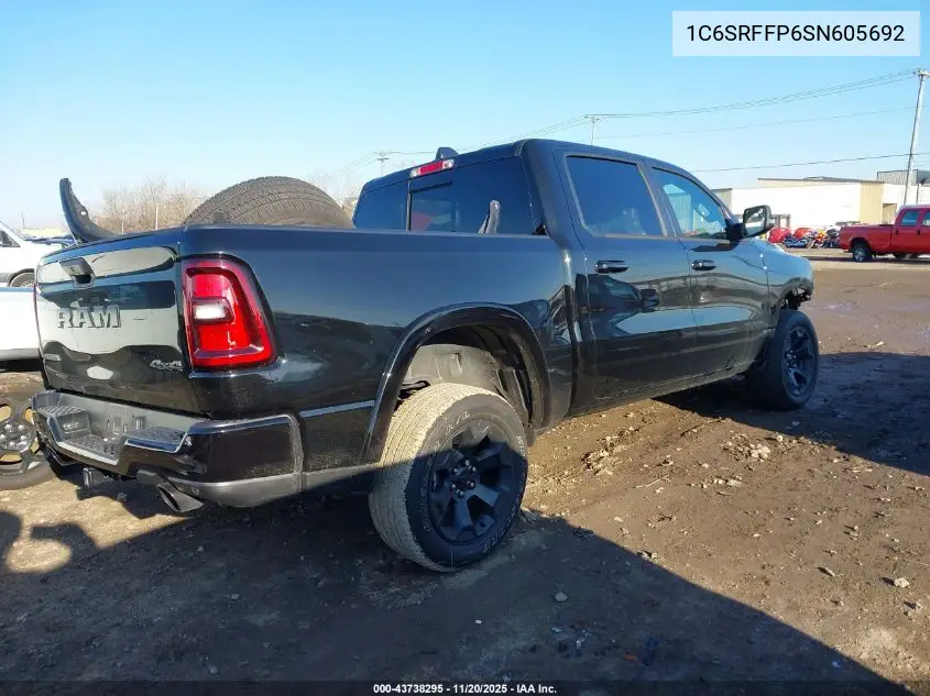 1C6SRFFP6SN605692 2025 Ram 1500 Big Horn 4X4 5'7 Box