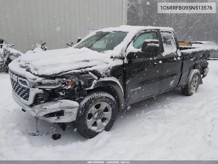 1C6RRFBG9SN513576 2025 Ram 1500 Big Horn Crew Cab 4X4 6'4 Box