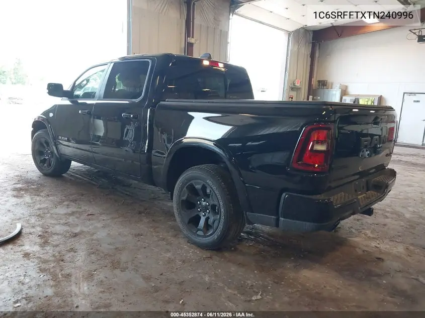 2026 Ram 1500 Big Horn 4X4 5'7 Box VIN: 1C6SRFFTXTN240996 Lot: 45352874