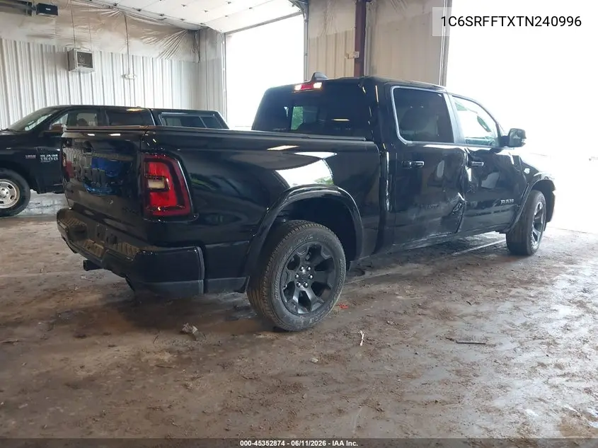 2026 Ram 1500 Big Horn 4X4 5'7 Box VIN: 1C6SRFFTXTN240996 Lot: 45352874
