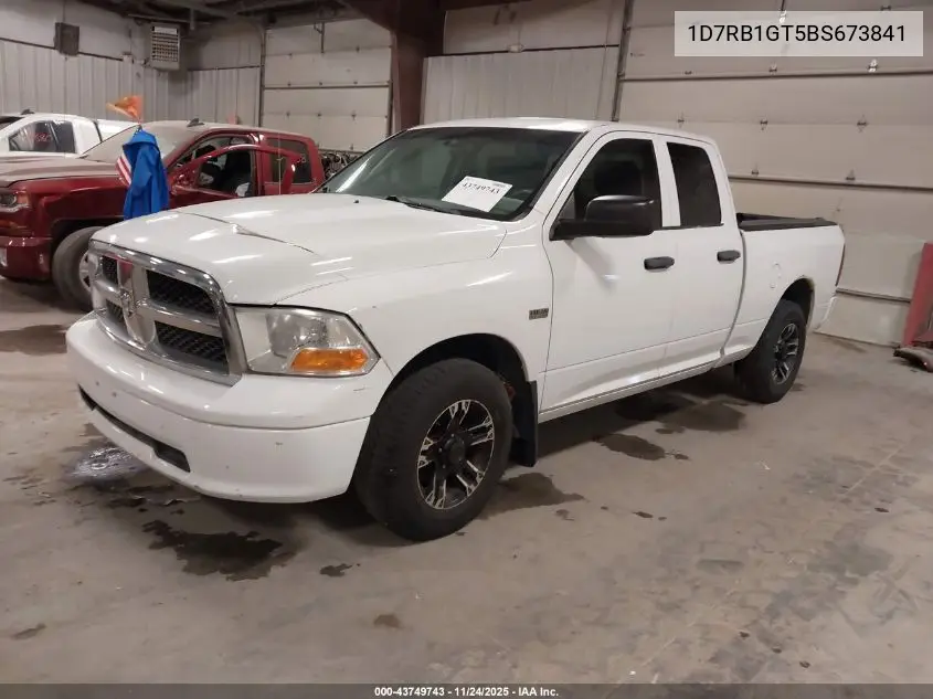 1D7RB1GT5BS673841 2011 Ram Ram 1500 St