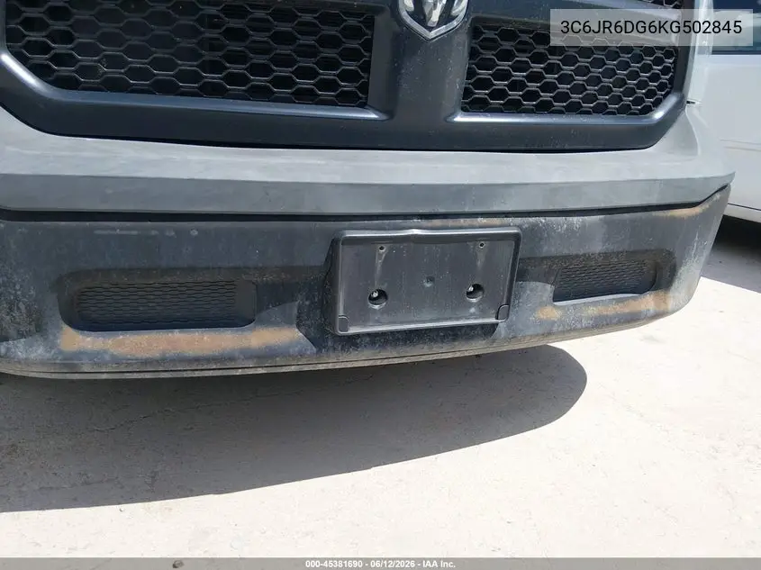 2019 Ram 1500 Classic Tradesman 4X2 8' Box VIN: 3C6JR6DG6KG502845 Lot: 45381690