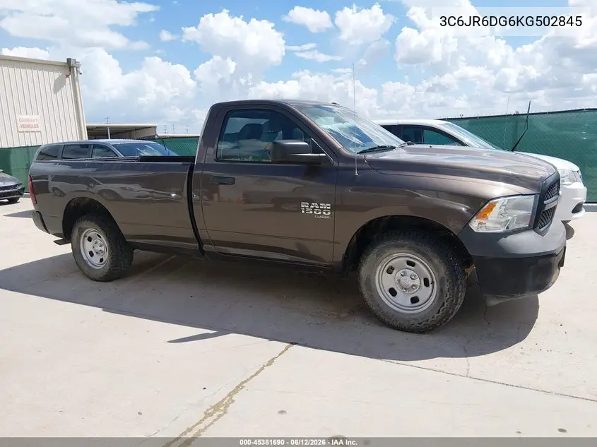 2019 Ram 1500 Classic Tradesman 4X2 8' Box VIN: 3C6JR6DG6KG502845 Lot: 45381690