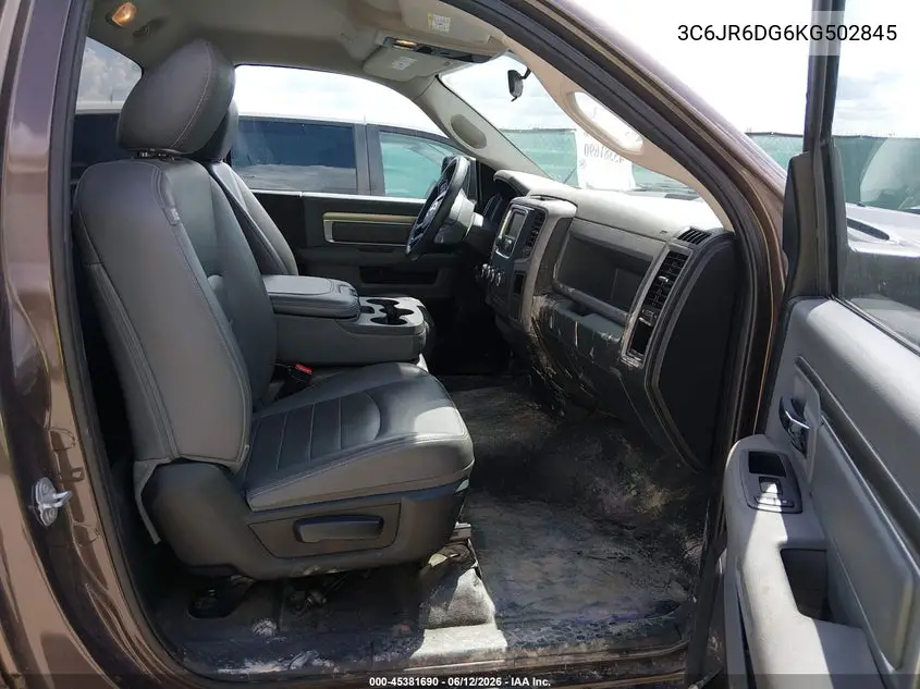 2019 Ram 1500 Classic Tradesman 4X2 8' Box VIN: 3C6JR6DG6KG502845 Lot: 45381690