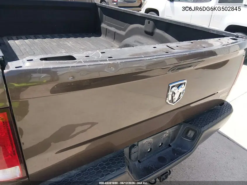 2019 Ram 1500 Classic Tradesman 4X2 8' Box VIN: 3C6JR6DG6KG502845 Lot: 45381690