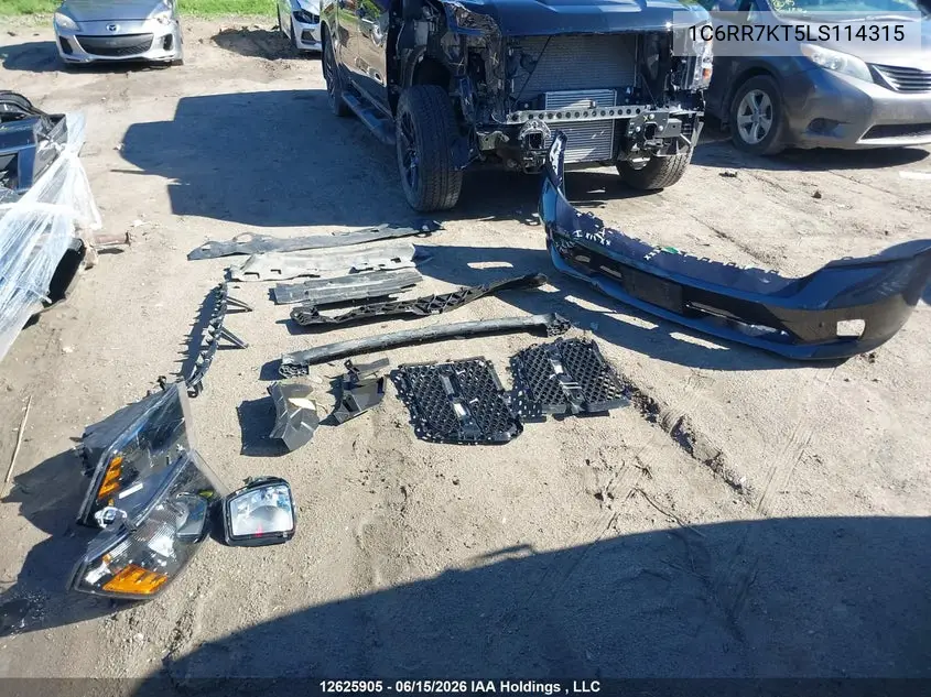 2020 Ram 1500 Classic Tradesman/Express VIN: 1C6RR7KT5LS114315 Lot: 12625905