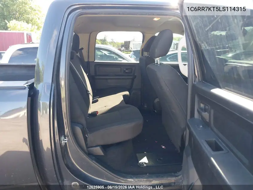 2020 Ram 1500 Classic Tradesman/Express VIN: 1C6RR7KT5LS114315 Lot: 12625905