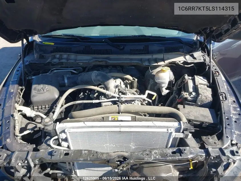2020 Ram 1500 Classic Tradesman/Express VIN: 1C6RR7KT5LS114315 Lot: 12625905
