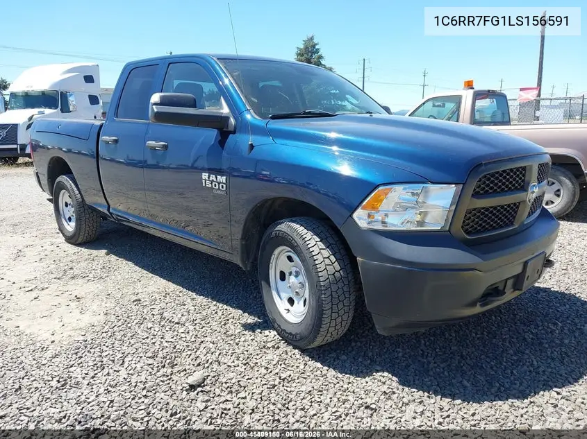 2020 Ram 1500 Classic Tradesman 4X4 6'4 Box VIN: 1C6RR7FG1LS156591 Lot: 45409150