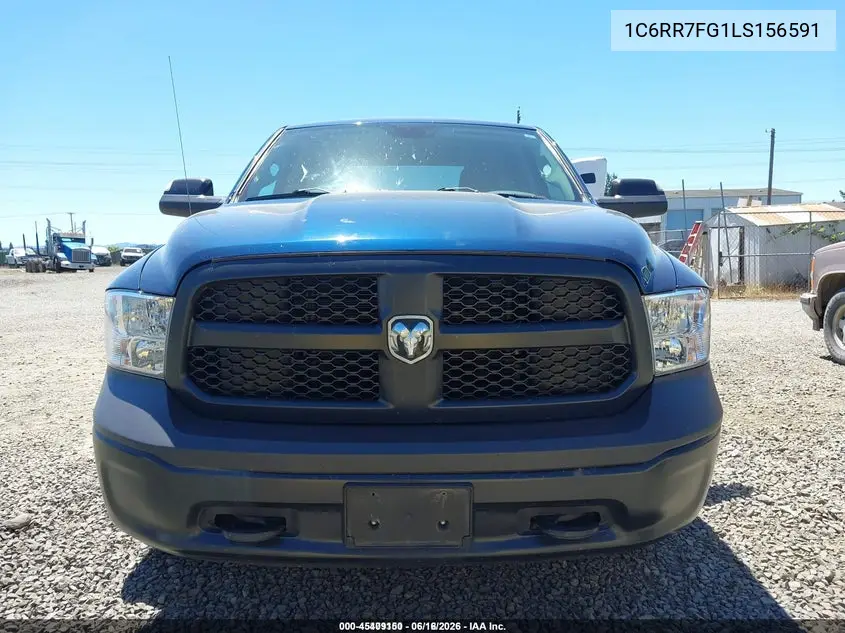 2020 Ram 1500 Classic Tradesman 4X4 6'4 Box VIN: 1C6RR7FG1LS156591 Lot: 45409150