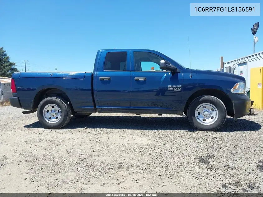 2020 Ram 1500 Classic Tradesman 4X4 6'4 Box VIN: 1C6RR7FG1LS156591 Lot: 45409150