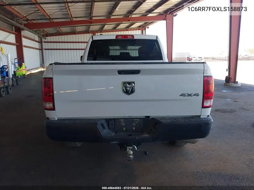 2020 Ram 1500 Classic Tradesman 4X4 6'4 Box VIN: 1C6RR7FGXLS158873 Lot: 45644583