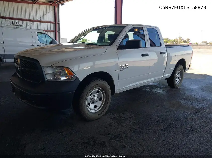 2020 Ram 1500 Classic Tradesman 4X4 6'4 Box VIN: 1C6RR7FGXLS158873 Lot: 45644583