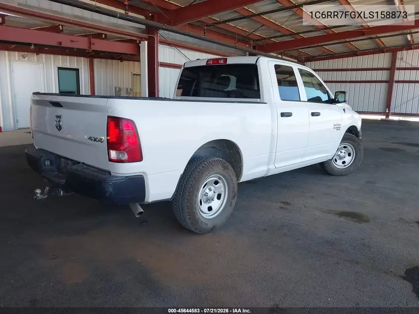2020 Ram 1500 Classic Tradesman 4X4 6'4 Box VIN: 1C6RR7FGXLS158873 Lot: 45644583