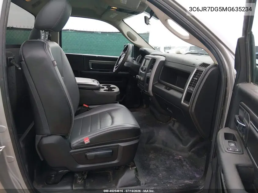 2021 Ram 1500 Classic Tradesman 4X4 8' Box VIN: 3C6JR7DG5MG635234 Lot: 45254616