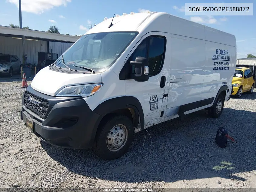 2023 Ram Promaster 2500 High Roof 159 Wb VIN: 3C6LRVDG2PE588872 Lot: 45459094
