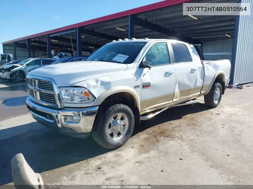 3D7TT2HT4BG510564 2011 Ram Ram 2500 Laramie