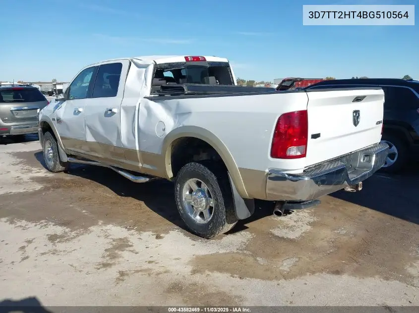 3D7TT2HT4BG510564 2011 Ram Ram 2500 Laramie