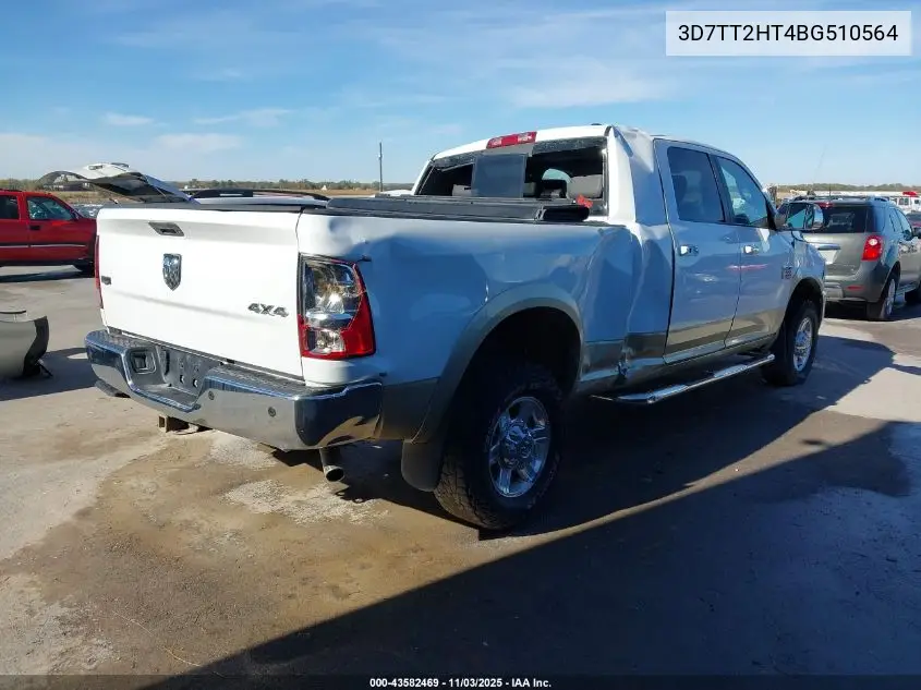 3D7TT2HT4BG510564 2011 Ram Ram 2500 Laramie
