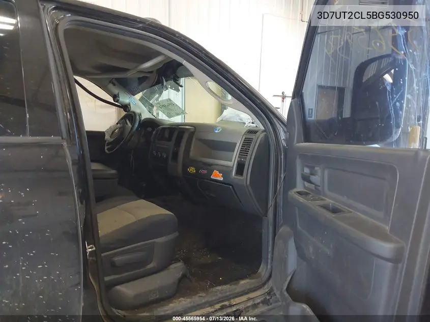 2011 Ram Ram 2500 St VIN: 3D7UT2CL5BG530950 Lot: 45565954