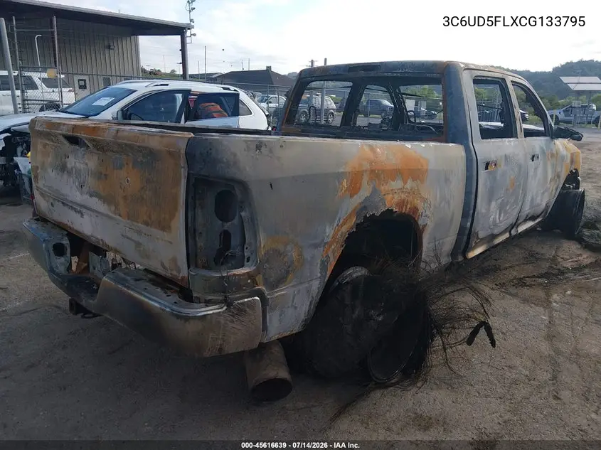 2012 Ram 2500 Laramie VIN: 3C6UD5FLXCG133795 Lot: 45616639