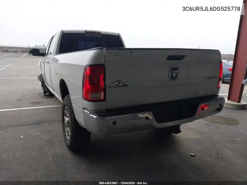 3C6UR5JL6DG525778 2013 Ram 2500 Big Horn