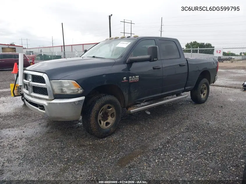 2013 Ram 2500 Tradesman VIN: 3C6UR5CL6DG599795 Lot: 45585989