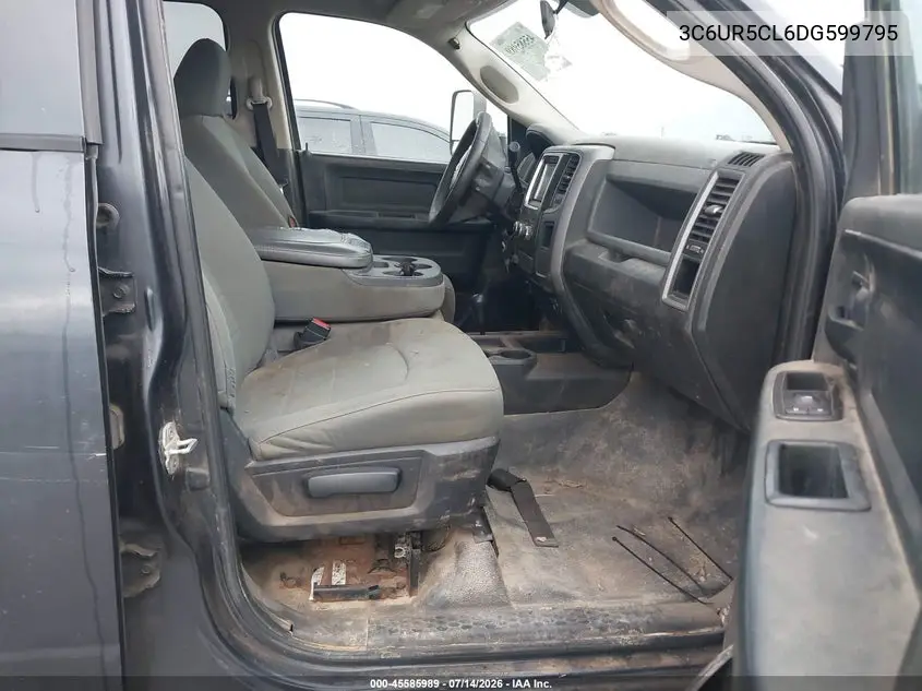 2013 Ram 2500 Tradesman VIN: 3C6UR5CL6DG599795 Lot: 45585989