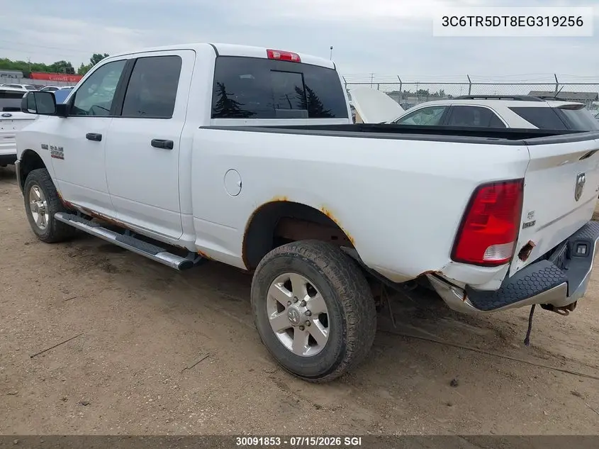 2014 Ram 2500 Slt VIN: 3C6TR5DT8EG319256 Lot: 30091853