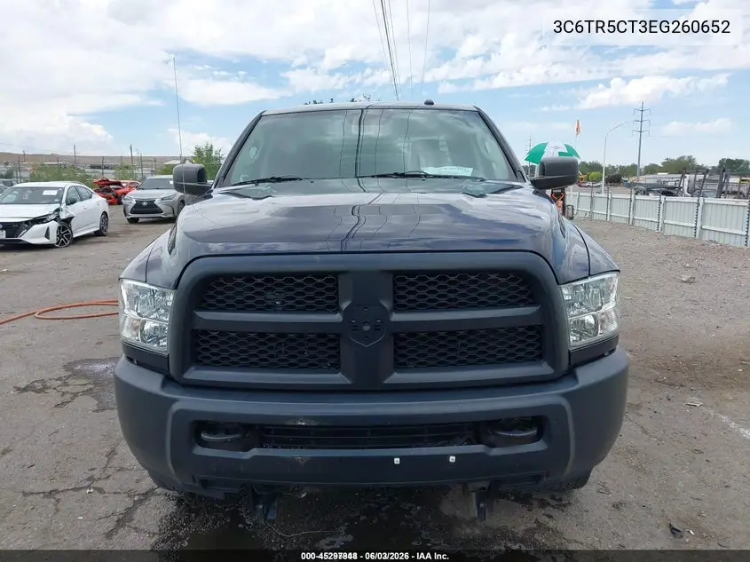 2014 Ram 2500 Tradesman VIN: 3C6TR5CT3EG260652 Lot: 45297848