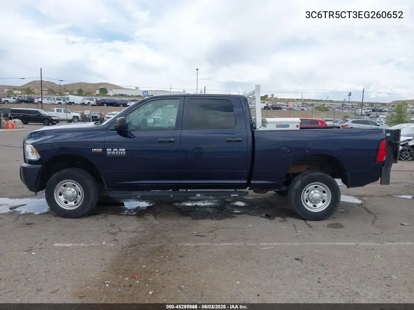 2014 Ram 2500 Tradesman VIN: 3C6TR5CT3EG260652 Lot: 45297848