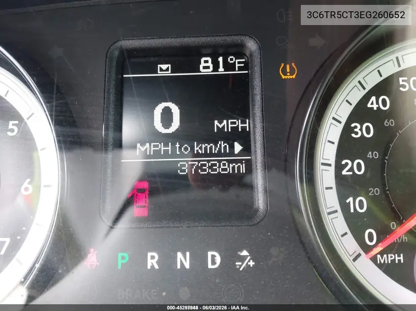 2014 Ram 2500 Tradesman VIN: 3C6TR5CT3EG260652 Lot: 45297848