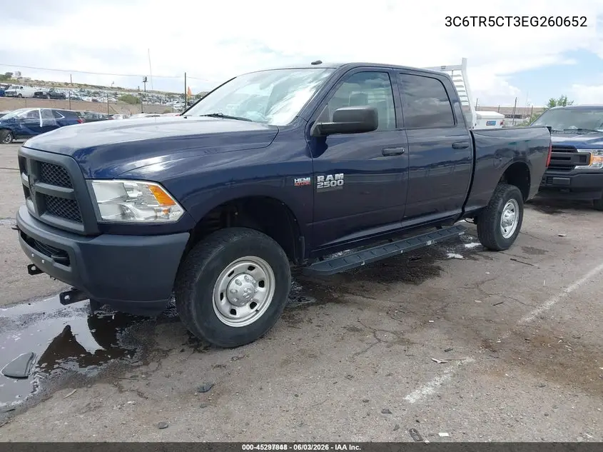 2014 Ram 2500 Tradesman VIN: 3C6TR5CT3EG260652 Lot: 45297848