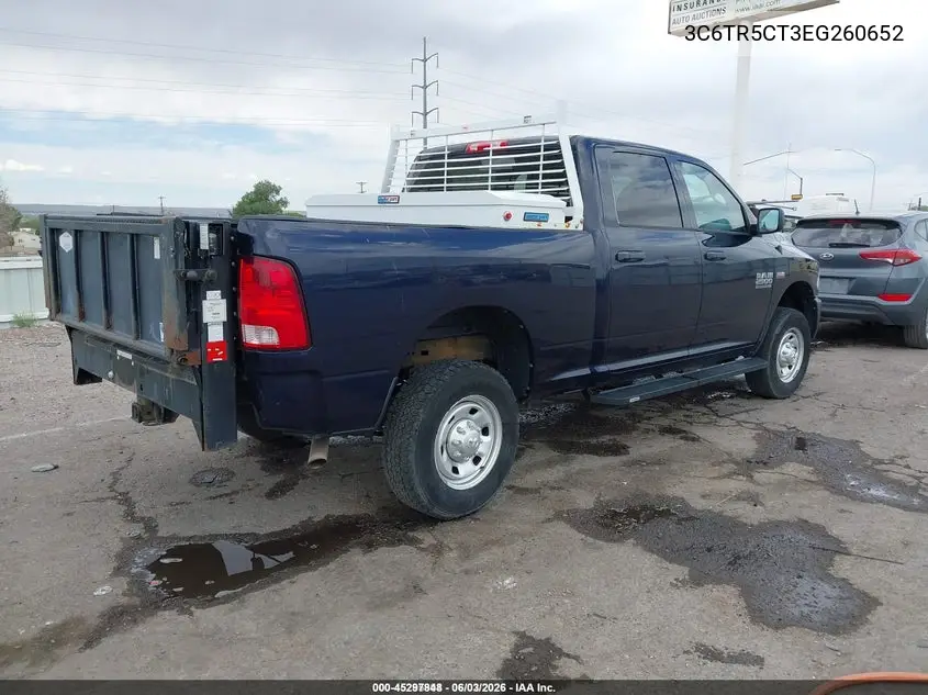 2014 Ram 2500 Tradesman VIN: 3C6TR5CT3EG260652 Lot: 45297848